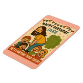 Beste vader ooit jarig magneet (Linkerzijde)