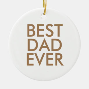 Beste vader ooit   kerstcadeauidee keramisch ornament