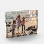 Beste vader ooit Kinder namen Modern Custom Father Fotoblokken (Links)