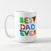 Beste vader ooit klassieke koffie Mok (Links)