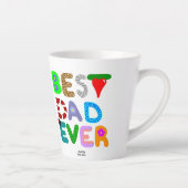 Beste vader ooit kleine latte Mok (Rechts)