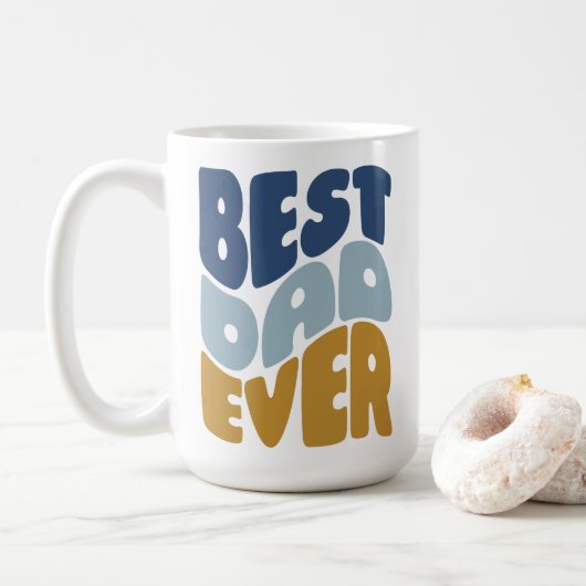 Beste vader ooit koffiemok (Met donut)