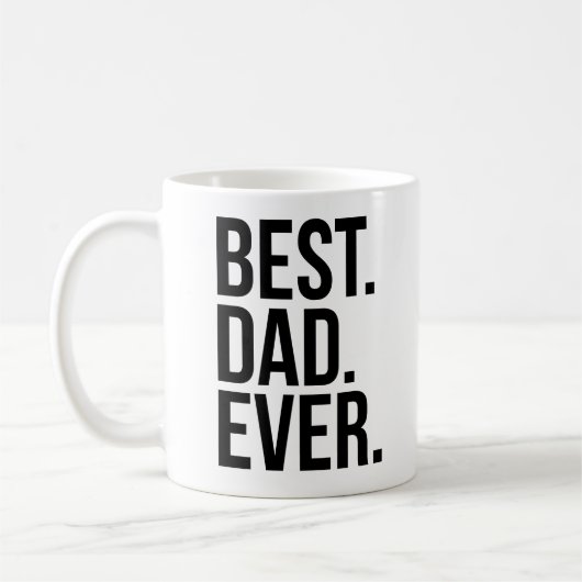 Beste vader ooit koffiemok (Links)