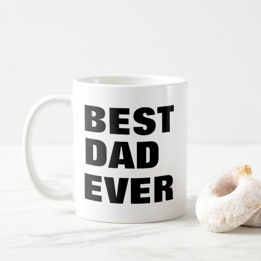 Beste vader ooit koffiemok (Met donut)