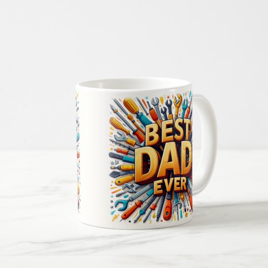 Beste vader ooit koffiemok (Voorkant rechts)