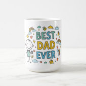 Beste vader ooit koffiemok (Center)