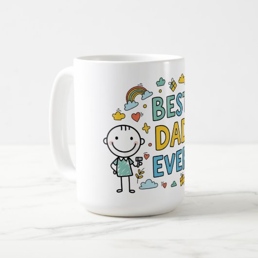 Beste vader ooit koffiemok (Voorkant links)