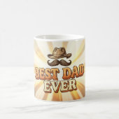 Beste vader ooit koffiemok | Grappig vadersdag cad (Center)