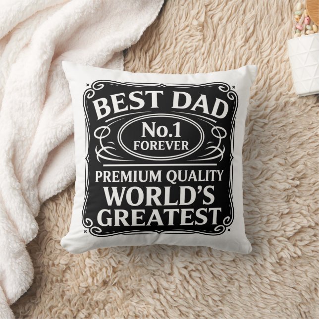 Beste vader ooit kussen (Deken)