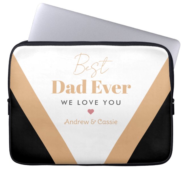Beste vader ooit laptop sleeve (Voorkant)
