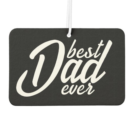 Beste vader ooit luchtverfrisser (Achterkant)