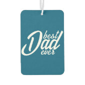 Beste vader ooit luchtverfrisser (Achterkant)