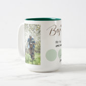 Beste vader ooit Luke 15:20 Beste vader Tweekleurige Koffiemok (Voorkant links)