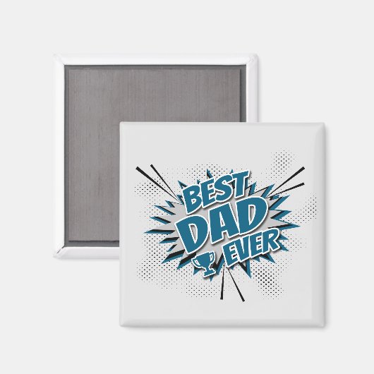 Beste vader ooit magneet (Voorkant / Achterkant)