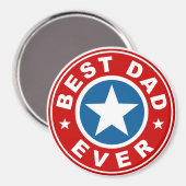 Beste vader ooit magneet (Voorkant / Achterkant)