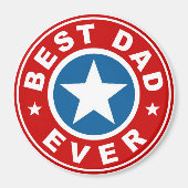 Beste vader ooit magneet (Voorkant)