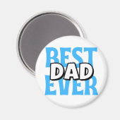 Beste vader ooit magneet (Voorkant / Achterkant)