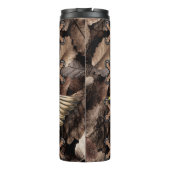 Beste vader ooit Mallard Duck USA Vlag Hood Thermosbeker (Achterkant)