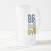 Beste vader ooit matglas bierpul (Voorkant rechts)