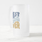 Beste vader ooit matglas bierpul (Voorkant links)