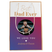 Beste vader ooit medium cadeauzakje (Voorkant)