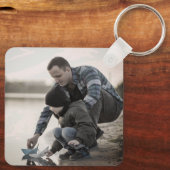 Beste vader ooit, meerdere foto's sleutelhanger (Achterkant)