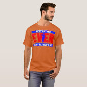 Beste vader ooit militair t-shirt (Voorkant volledig)