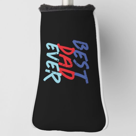 Beste vader ooit Minimalist Cool Professional Golfheadcover (Draai 90)
