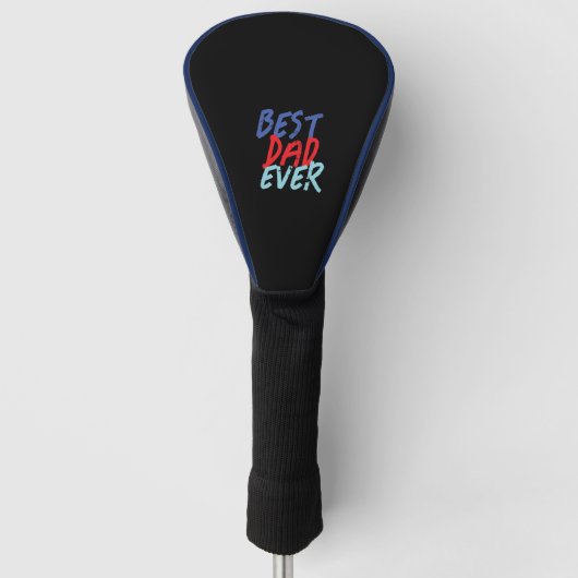 Beste vader ooit Minimalist Cool Professional Golfheadcover (Voorkant)