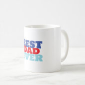 Beste vader ooit Minimalist Cool Professional Koffiemok (Voorkant rechts)