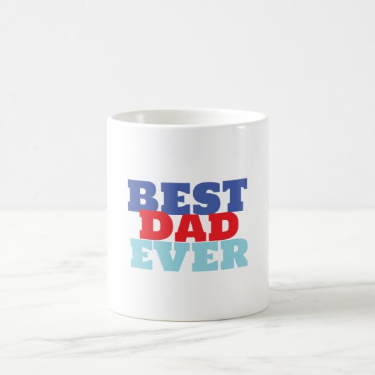 Beste vader ooit Minimalist Cool Professional Koffiemok (Center)