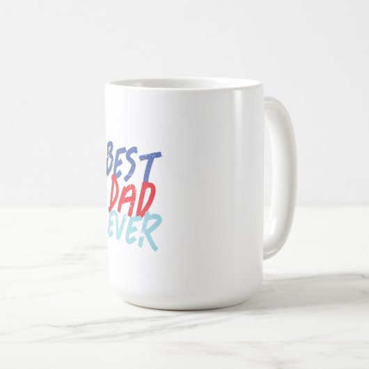 Beste vader ooit Minimalist Cool Professional Koffiemok (Voorkant rechts)