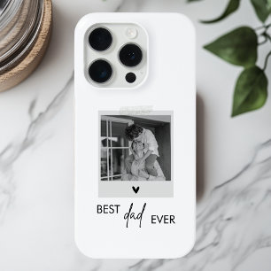 Beste vader ooit minimalistische foto iPhone 15 pro case