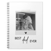Beste vader ooit minimalistische foto notitieboek (Voorkant)