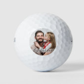 beste vader ooit , minimalistische vaders dag foto golfballen (Voorkant)