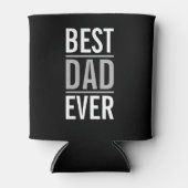 Beste vader ooit | Modern Black Blikjeskoeler (Voorkant)