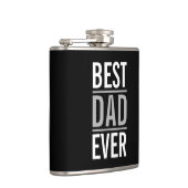 Beste vader ooit | Modern Black Heupfles (Rechts)