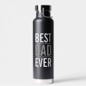Beste vader ooit | Modern Black Waterfles (Links)