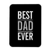 Beste vader ooit | Modern Blue Magneet (Verticaal)