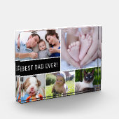 Beste vader ooit Modern Foto Collage (Links)