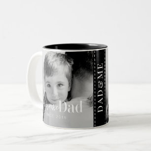 Beste Vader Ooit Modern Klassiek Eenvoudig Elegant Tweekleurige Koffiemok