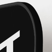 Beste vader ooit modern minimalistisch pickleball paddle (Links Detail)