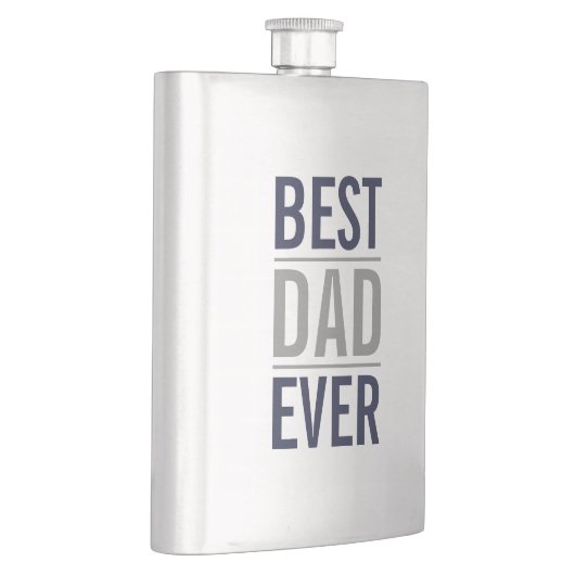 Beste vader ooit | Modern Navy Blue Flacon (Rechts)