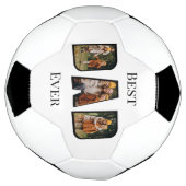 Beste vader ooit modern pap fotocollage script voetbal (Gedraaid)