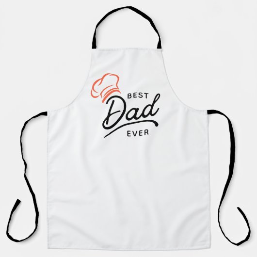 Beste vader ooit moderne chef-vader schort (Voorkant)