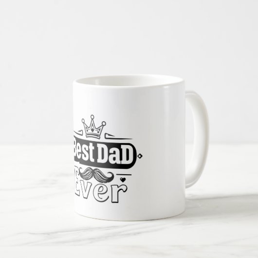 Beste vader ooit Mok - cadeau voor vader (Voorkant rechts)