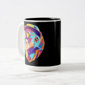 Beste vader ooit Mok - gepersonaliseerde koffiebek (Voorkant links)