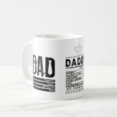 Beste vader ooit Mok - Perfect cadeau voor papa (Voorkant links)