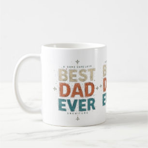 Beste Vader Ooit Mok - Rustiek cadeau voor hem