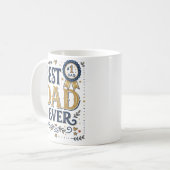 Beste Vader Ooit Mok Vaderdag Cadeau Van Kinderen (Voorkant links)